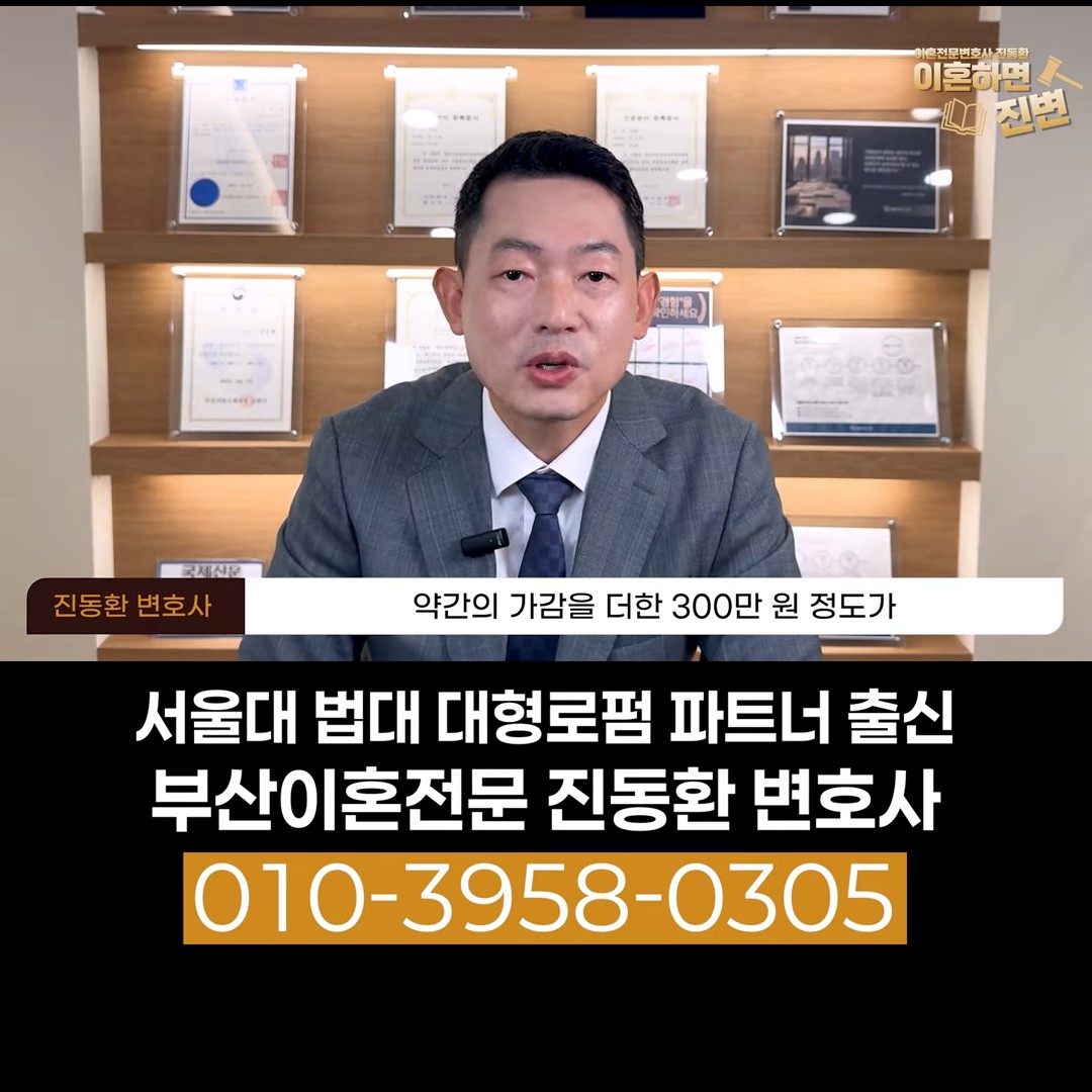 약간의 가감을 더한 300만 원 정도가 합리적이라는 양육비 계산 실전 결론